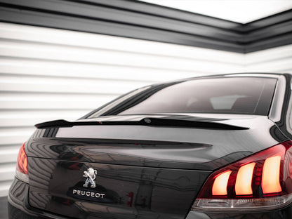 Maxton Design Spoiler CAP Peugeot 508 GT MK1 Facelift (2014-2018)