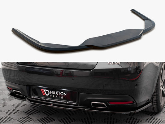 Maxton Design Central Rear Splitter Peugeot 508 GT Mk1 Facelift