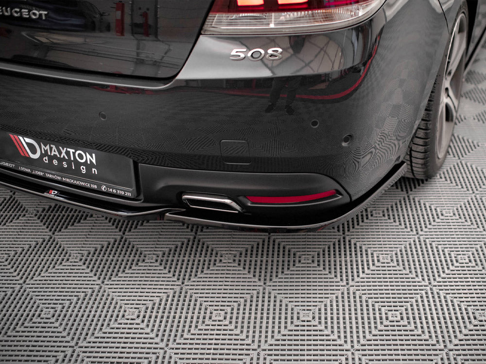 Maxton Design Central Rear Splitter Peugeot 508 GT Mk1 Facelift