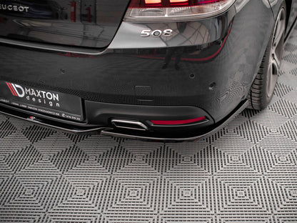 Maxton Design Central Rear Splitter Peugeot 508 GT Mk1 Facelift
