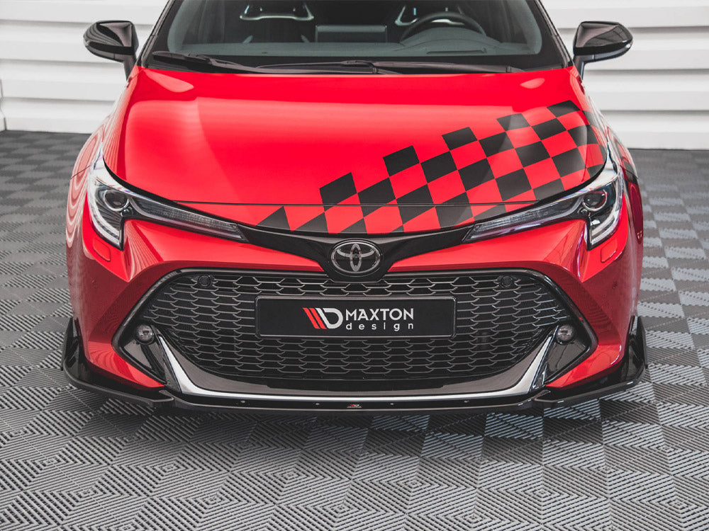 Maxton Design Front Splitter V.1 + Flaps Toyota Corolla GR Sport XII