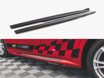 Maxton Design Side Skirts Diffusers Toyota Corolla GR Sport Hatchback XII