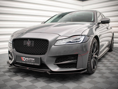 Maxton Design Front Splitter V.1 Jaguar XF R-sport MK2 (2015-2020)