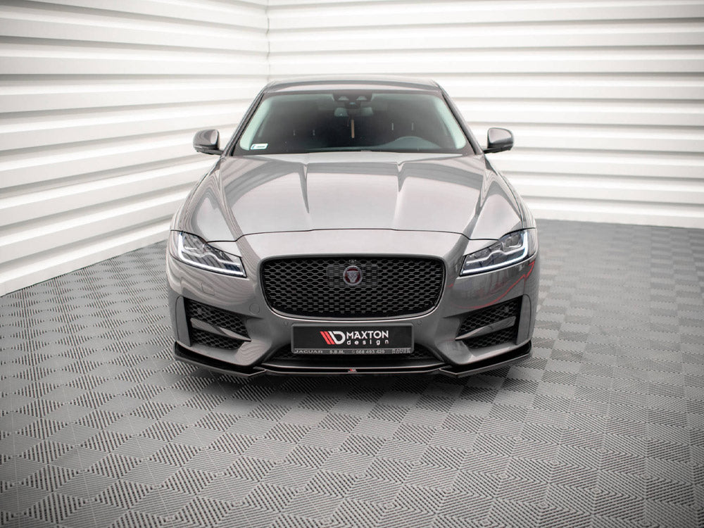 Maxton Design Front Splitter V.1 Jaguar XF R-sport MK2 (2015-2020)