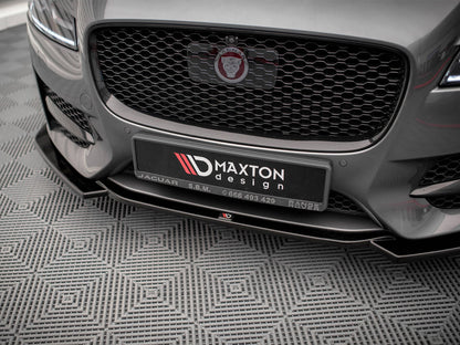 Maxton Design Front Splitter V.1 Jaguar XF R-sport MK2 (2015-2020)