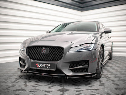 Maxton Design Front Splitter V.2 Jaguar XF R-sport MK2 (2015-2020)