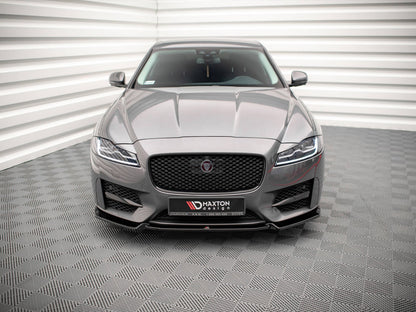 Maxton Design Front Splitter V.2 Jaguar XF R-sport MK2 (2015-2020)