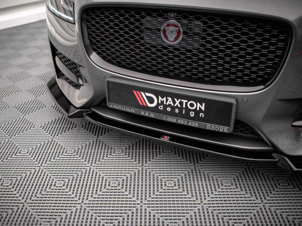 Maxton Design Front Splitter V.2 Jaguar XF R-sport MK2 (2015-2020)