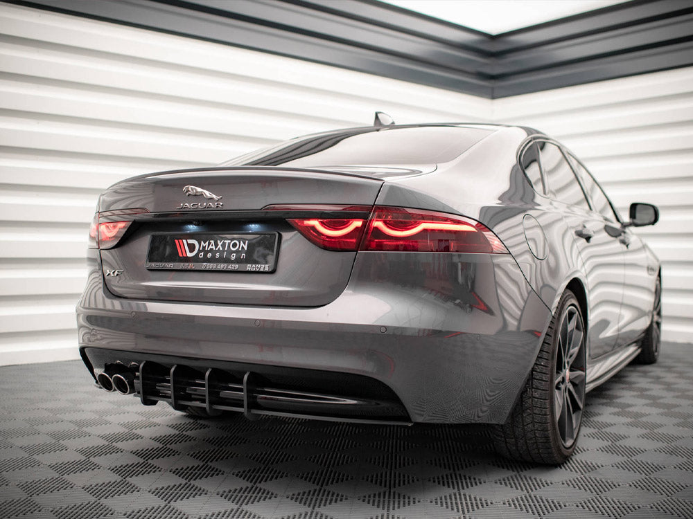 Maxton Design Street PRO Rear Diffuser Jaguar XF R-sport MK2 (2015-2020)