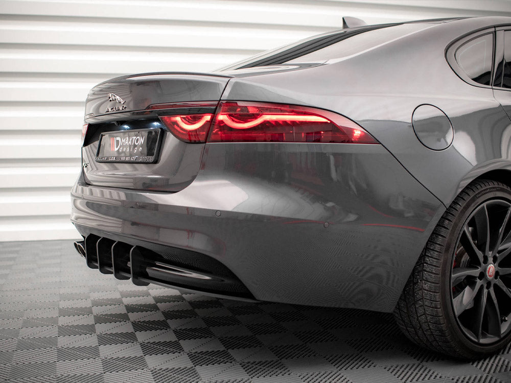 Maxton Design Street PRO Rear Diffuser Jaguar XF R-sport MK2 (2015-2020)