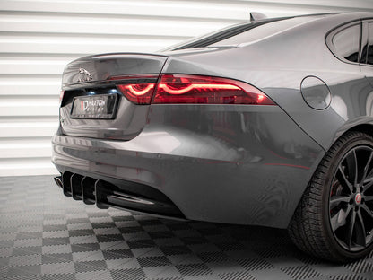 Maxton Design Street PRO Rear Diffuser Jaguar XF R-sport MK2 (2015-2020)