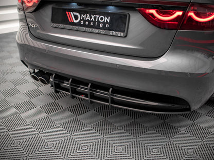 Maxton Design Street PRO Rear Diffuser Jaguar XF R-sport MK2 (2015-2020)