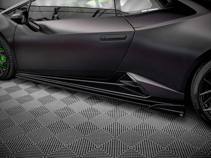 Maxton Design Side Skirts Diffusers Lamborghini Huracan EVO