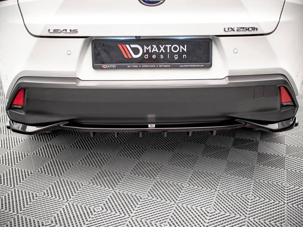 Maxton Design Rear Splitter (Vertical Bars) Lexus UX Mk1