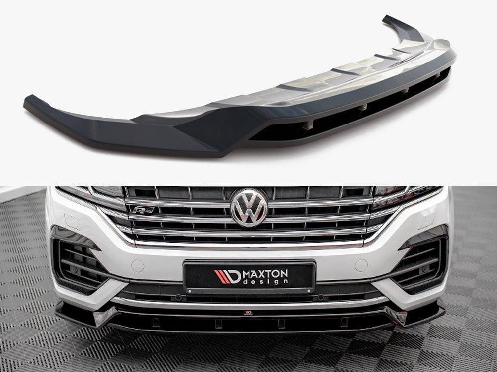 Maxton Design Front Splitter Volkswagen Touareg R-Line Mk3