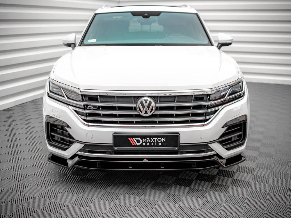 Maxton Design Front Splitter Volkswagen Touareg R-Line Mk3