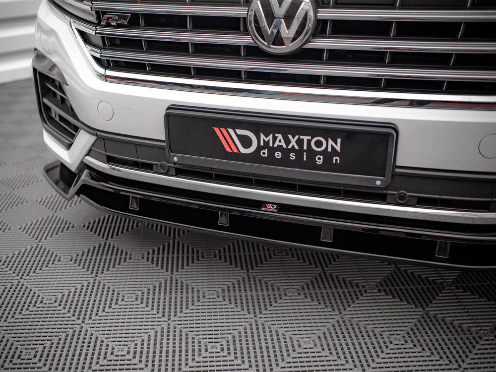 Maxton Design Front Splitter Volkswagen Touareg R-Line Mk3