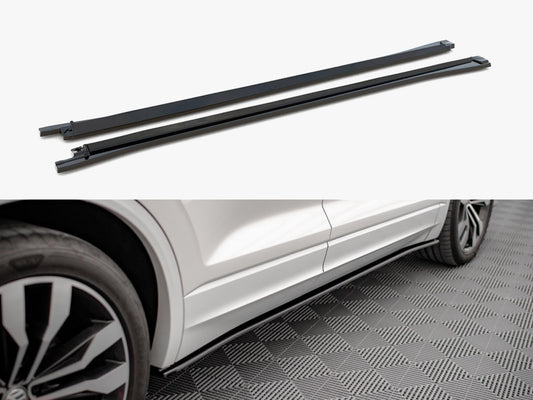 Maxton Design Side Skirts Diffusers Volkswagen Touareg R-Line Mk3