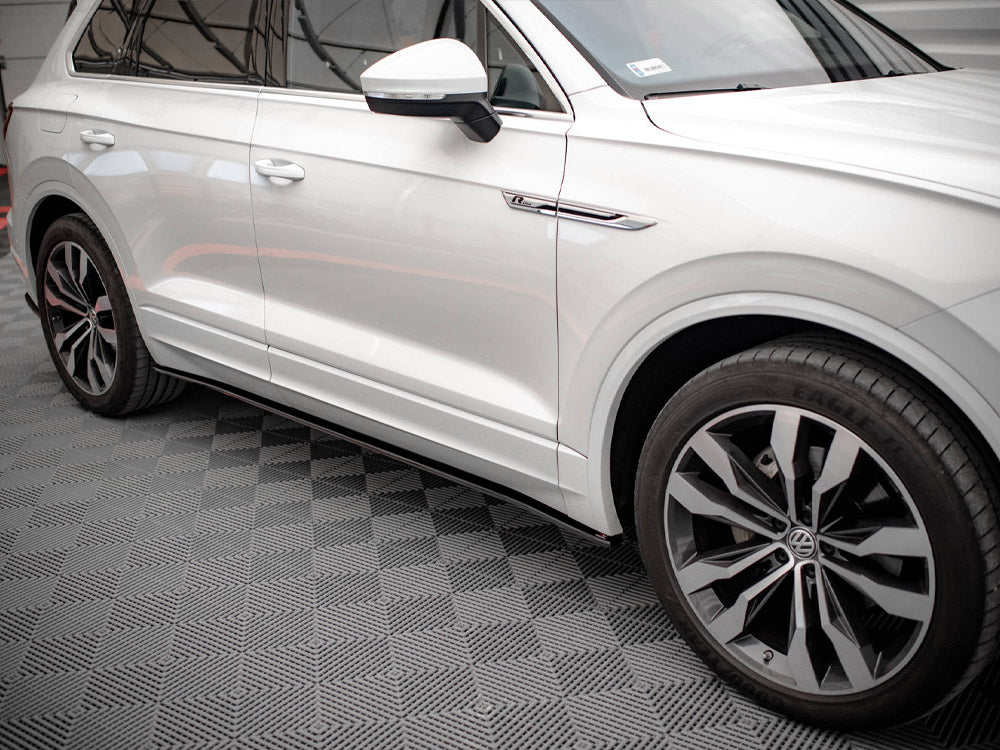 Maxton Design Side Skirts Diffusers Volkswagen Touareg R-Line Mk3