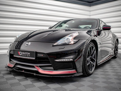 Maxton Design Front Splitter V.2 Nissan 370Z Nismo Facelift (2014-2020)