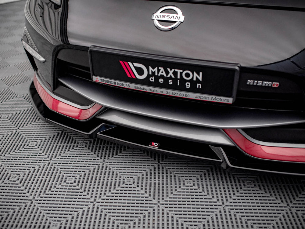 Maxton Design Front Splitter V.2 Nissan 370Z Nismo Facelift (2014-2020)