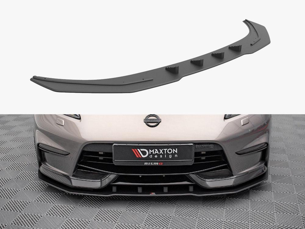 Maxton Design Street PRO Front Splitter Nissan 370Z Nismo Facelift (2014-2020)