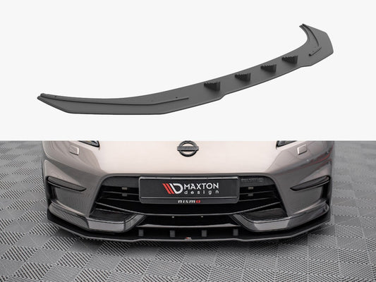 Maxton Design Street PRO Front Splitter Nissan 370Z Nismo Facelift (2014-2020)