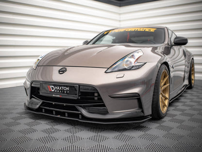 Maxton Design Street PRO Front Splitter Nissan 370Z Nismo Facelift (2014-2020)