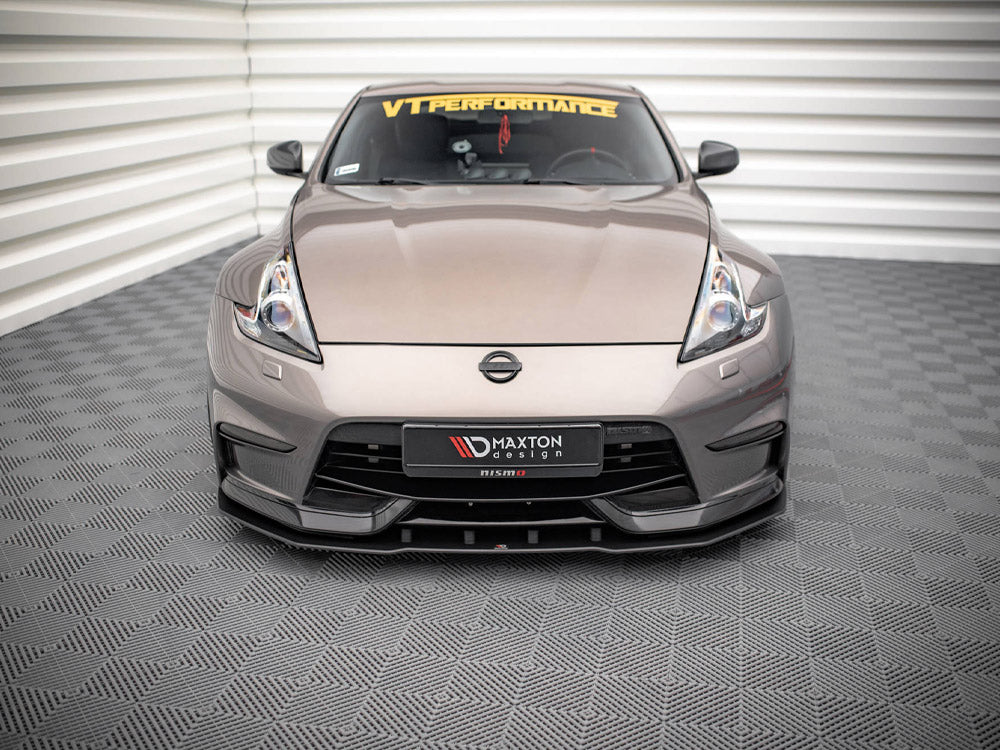 Maxton Design Street PRO Front Splitter Nissan 370Z Nismo Facelift (2014-2020)