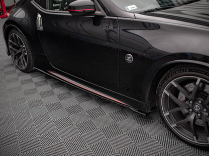 Maxton Design Side Skirts Diffusers V.1 Nissan 370Z Nismo Facelift (2014-2020)