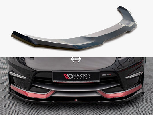 Maxton Design Front Splitter V.1 Nissan 370Z Nismo Facelift (2014-2020)