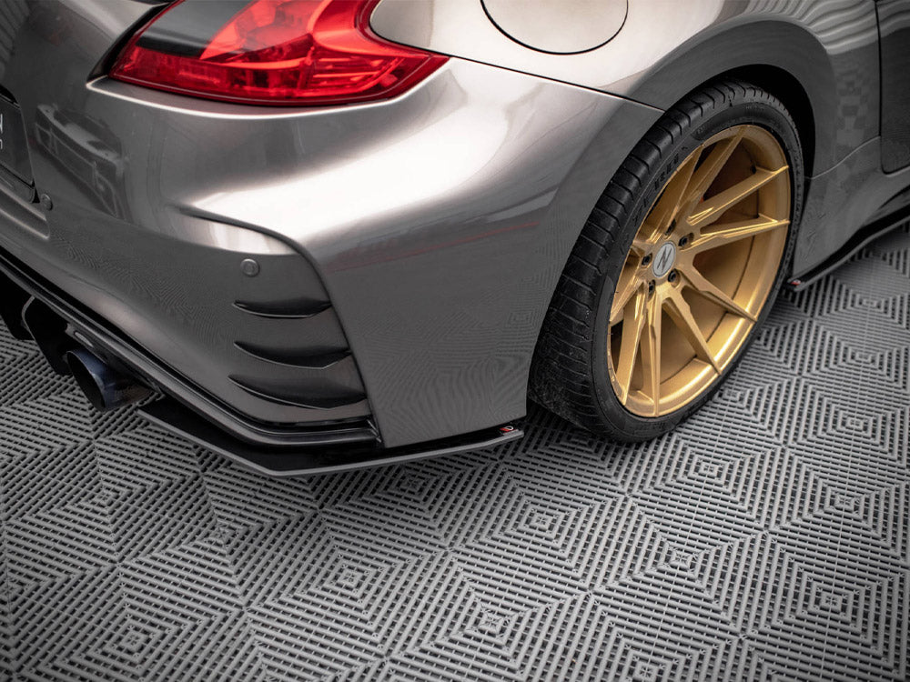 Maxton Design Street PRO Rear Side Splitters Nissan 370Z Nismo Facelift (2014-2020)