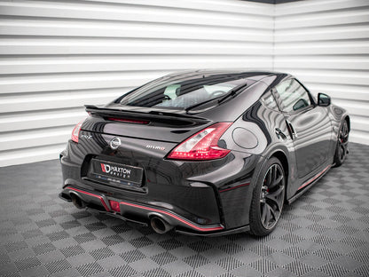 Maxton Design Central Rear Splitter Nissan 370Z Nismo Facelift (2014-2020)