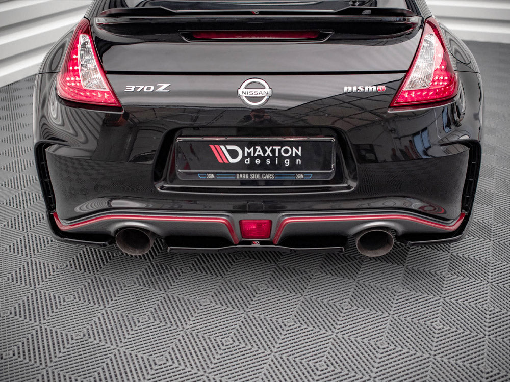 Maxton Design Central Rear Splitter Nissan 370Z Nismo Facelift (2014-2020)