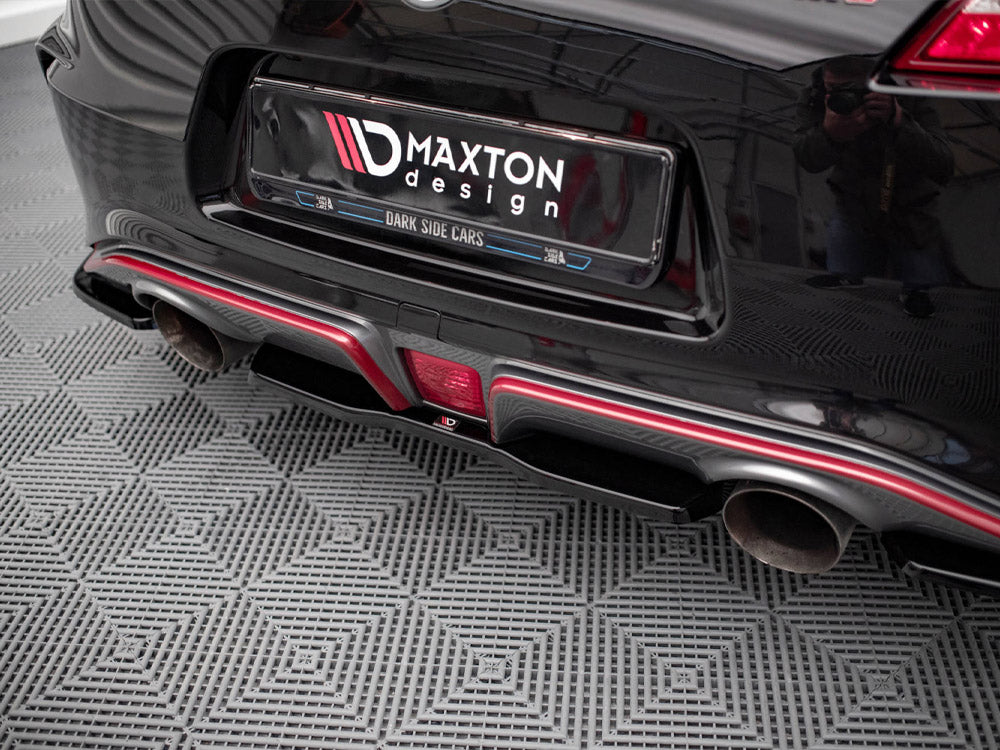 Maxton Design Central Rear Splitter Nissan 370Z Nismo Facelift (2014-2020)