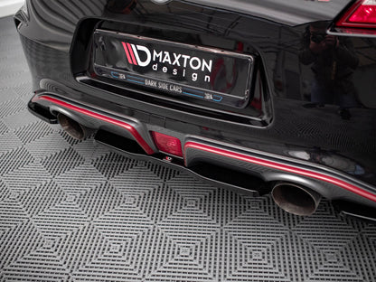 Maxton Design Central Rear Splitter Nissan 370Z Nismo Facelift (2014-2020)