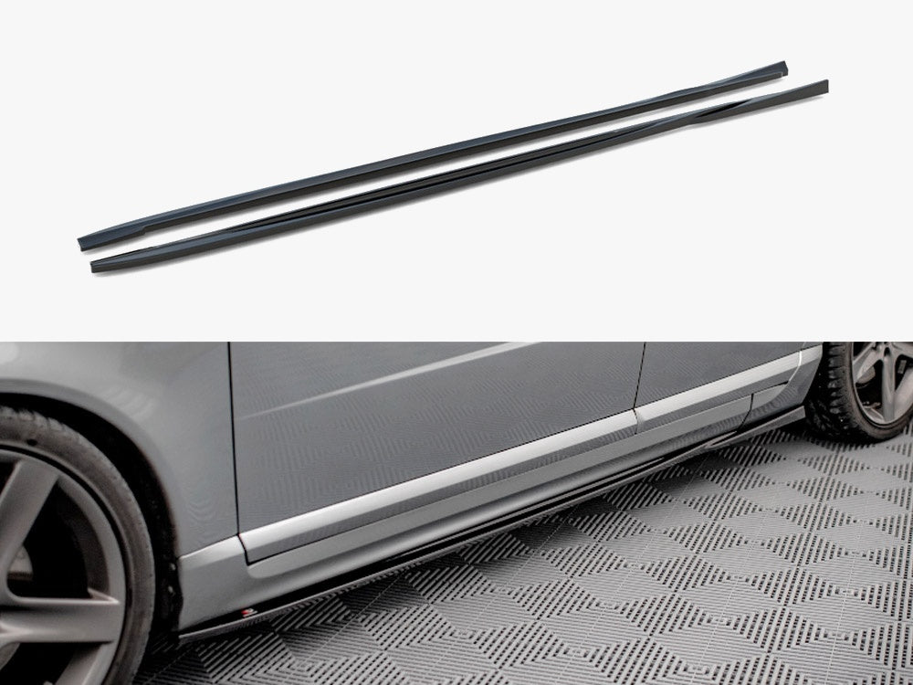 Maxton Design Side Skirts Diffusers Volvo V70 MK3 (2007-2013)