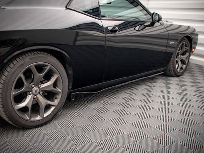 Maxton Design Side Skirts Diffusers Dodge Challenger RT Mk3 Facelift