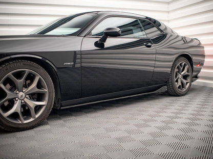 Maxton Design Side Skirts Diffusers Dodge Challenger RT Mk3 Facelift
