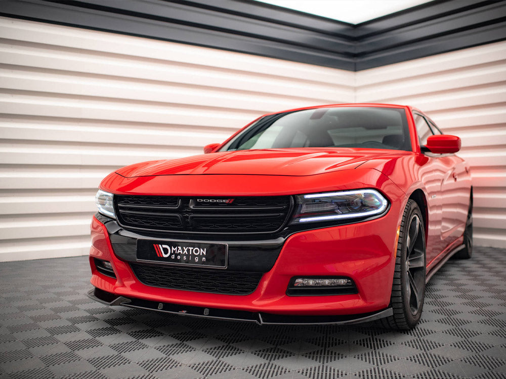 Maxton Design Front Splitter V.1 Dodge Charger RT Mk7 Facelift