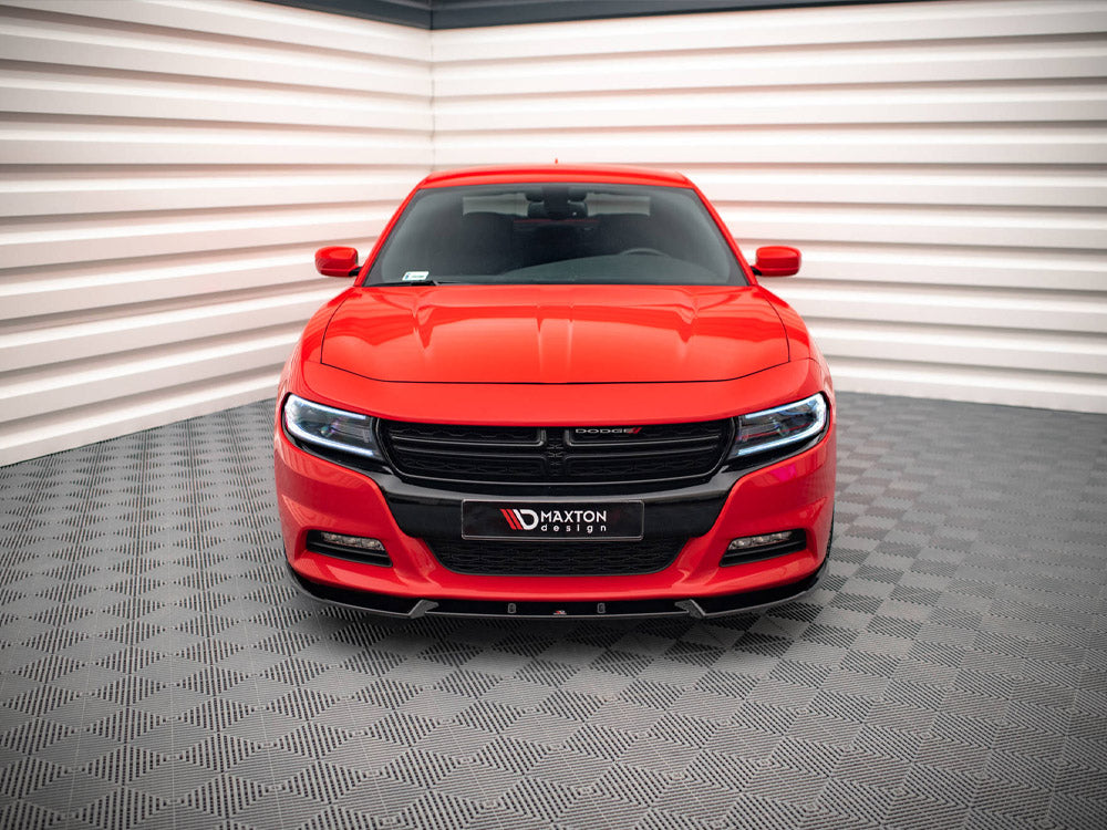 Maxton Design Front Splitter V.1 Dodge Charger RT Mk7 Facelift