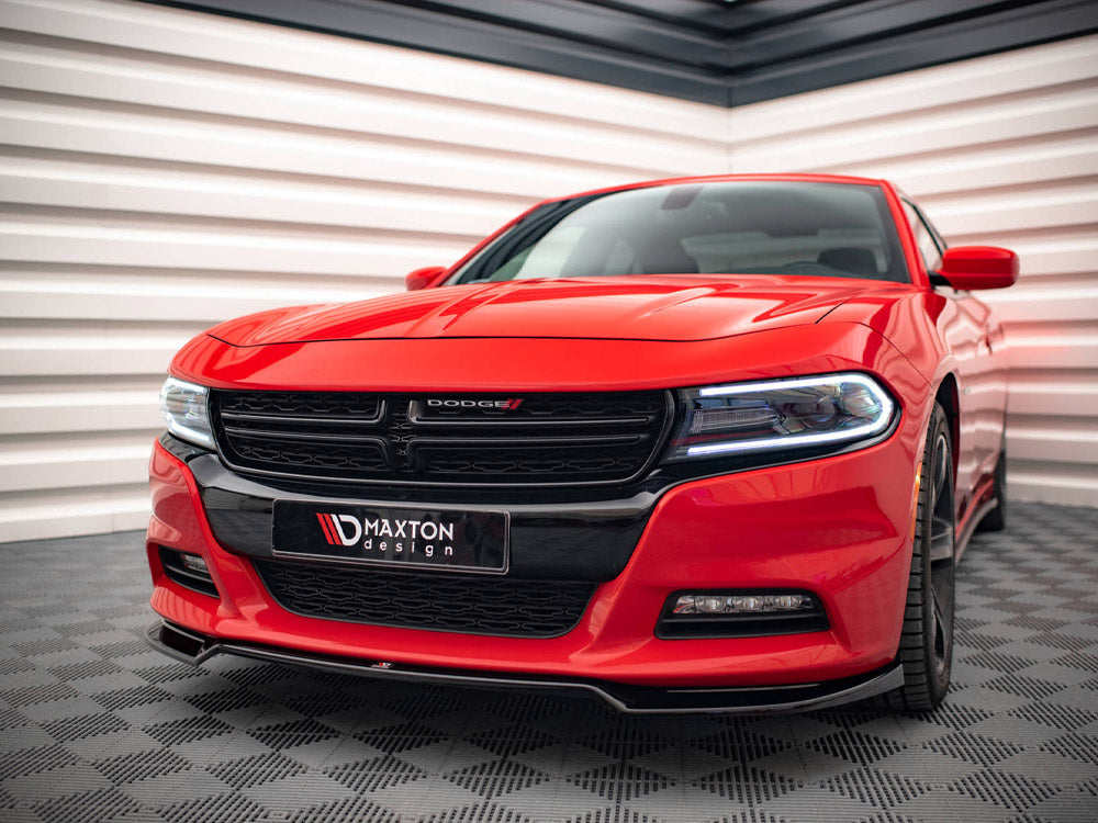 Maxton Design Front Splitter V.2 Dodge Charger RT Mk7 Facelift