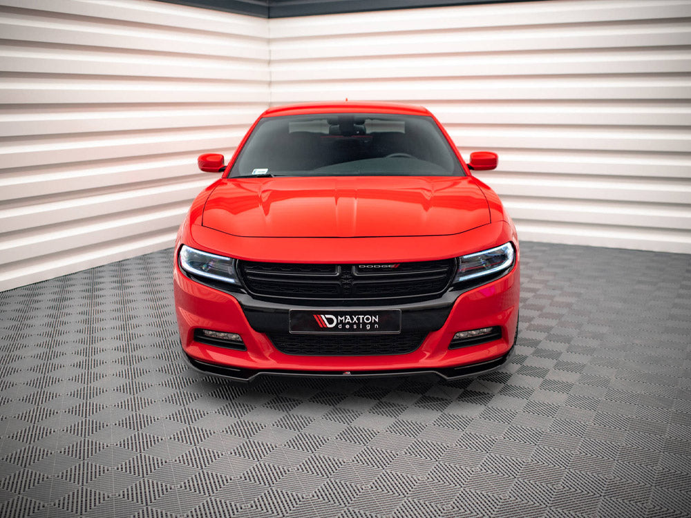 Maxton Design Front Splitter V.2 Dodge Charger RT Mk7 Facelift