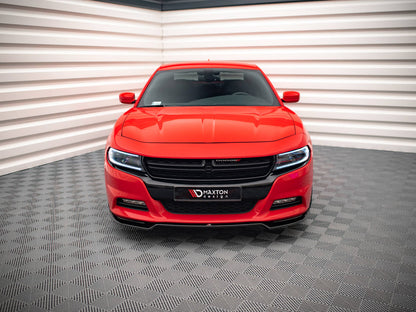 Maxton Design Front Splitter V.2 Dodge Charger RT Mk7 Facelift