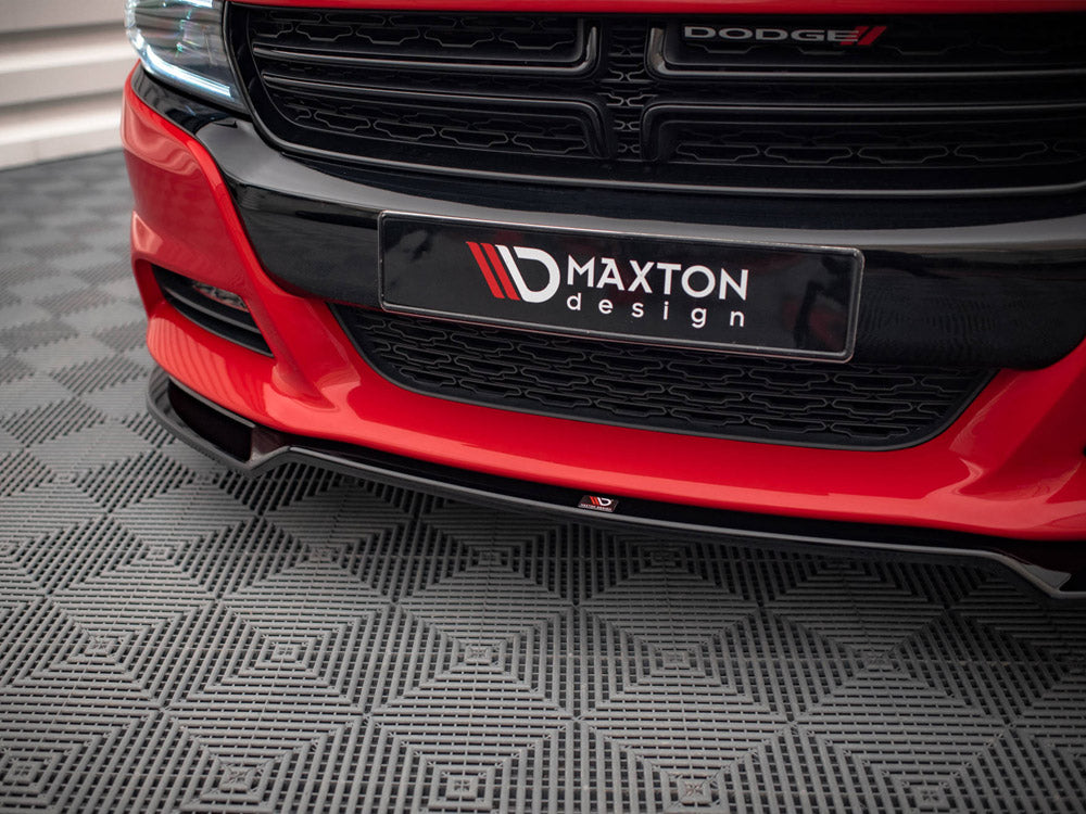 Maxton Design Front Splitter V.2 Dodge Charger RT Mk7 Facelift