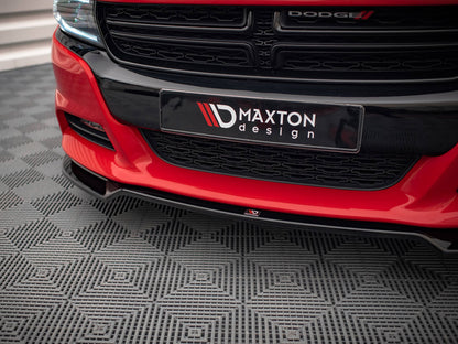Maxton Design Front Splitter V.2 Dodge Charger RT Mk7 Facelift