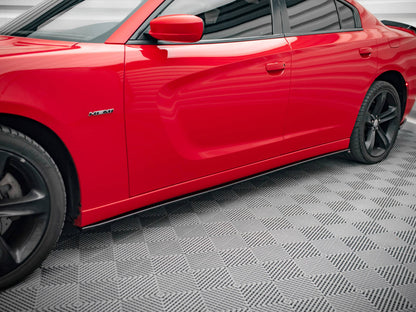 Maxton Design Side Skirts Diffusers Dodge Charger RT Mk7 Facelift