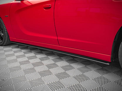 Maxton Design Street PRO Side Skirts Diffusers Dodge Charger RT Mk7 Facelift