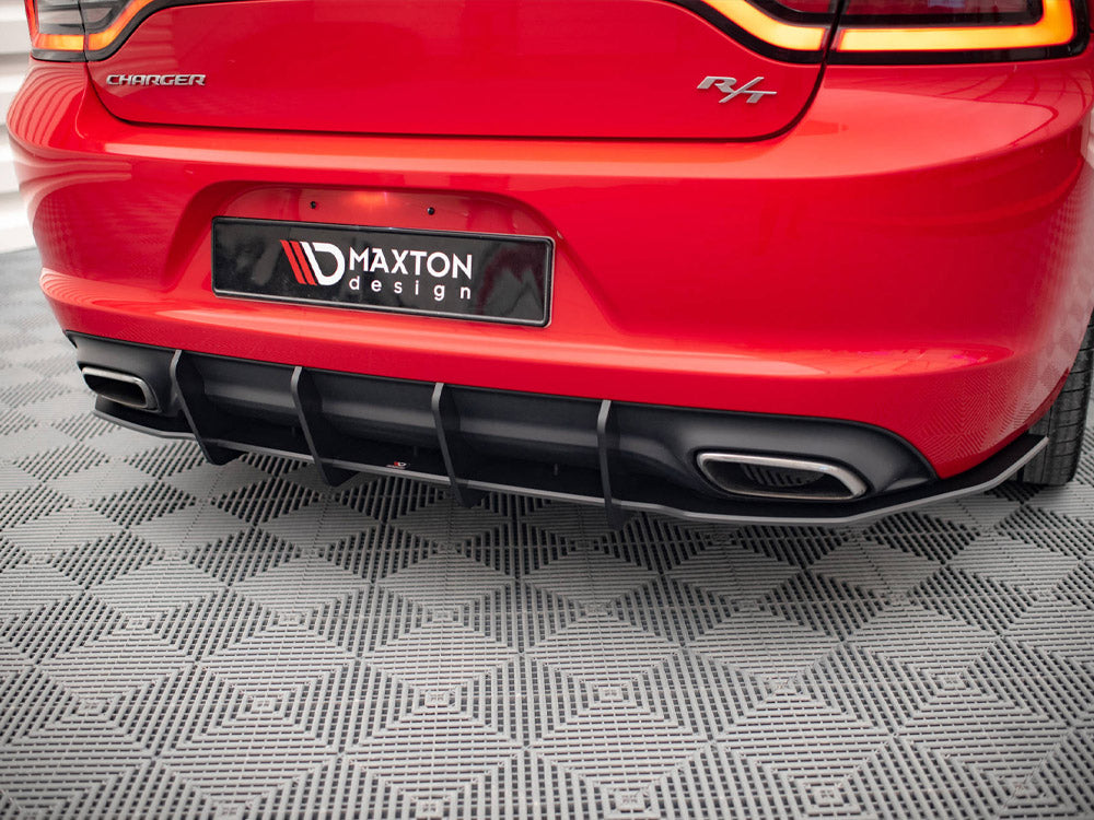 Maxton Design Street PRO Rear Diffuser Dodge Charger RT Mk7 Facelift