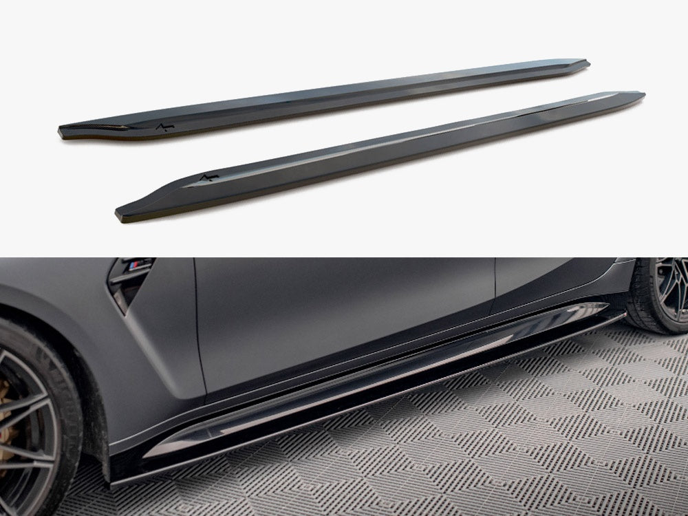 Maxton Design Side Skirts Diffusers V.1 BMW M3 Sedan / Touring G80 / G81